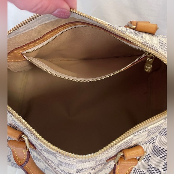 Louis Vuitton Speedy Bandoulière 30 
Damier Azur - Picture 8 of 12